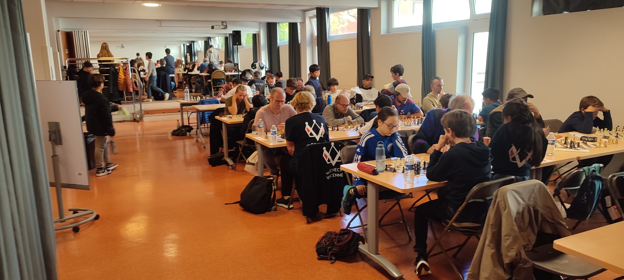 Tournoi à l'espace Sorano
