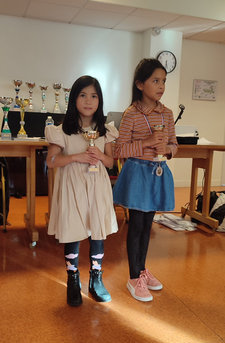 Les filles à l'honneur